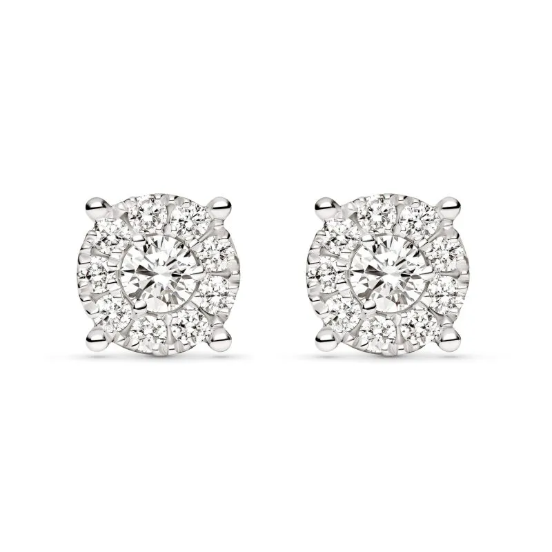 Pure Brilliance zlatne naušnice s dijamantima 0.29 ct