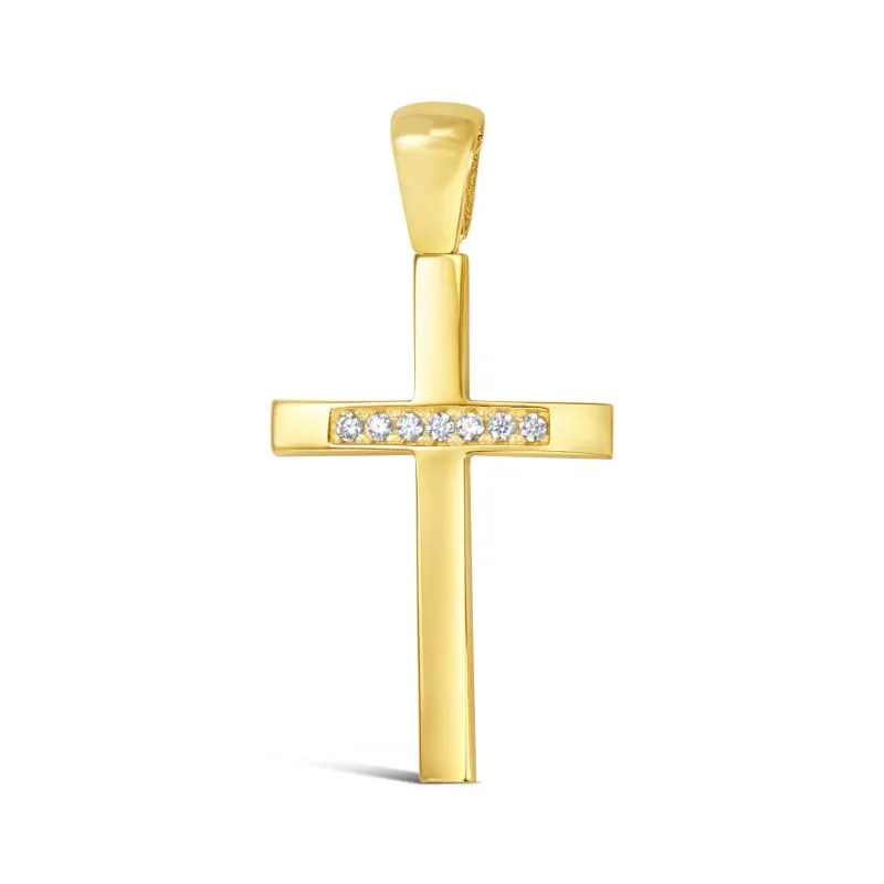 Cross of Hope zlatni privjesak