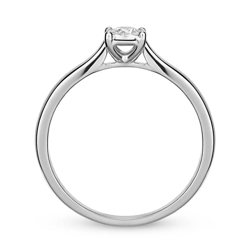 Celestial Glow zlatni prsten s dijamantom 0.13 - 0.17 ct