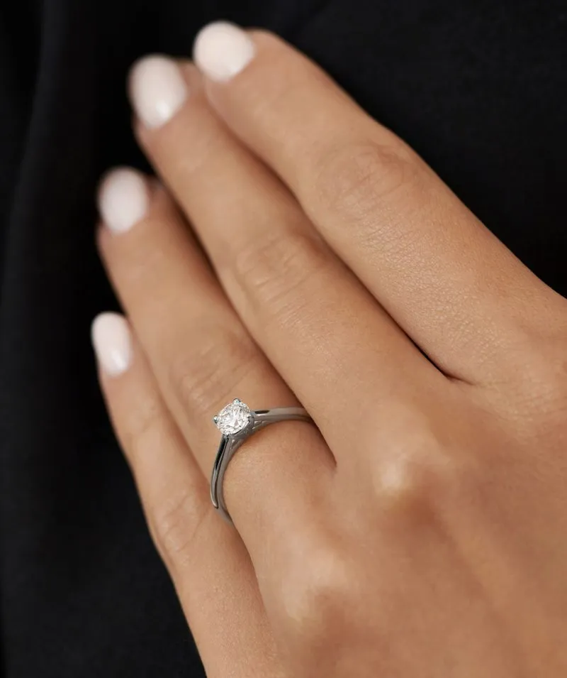 Celestial Sparkle zlatni zaručnički prsten s dijamantom 0.48 - 0.57 ct
