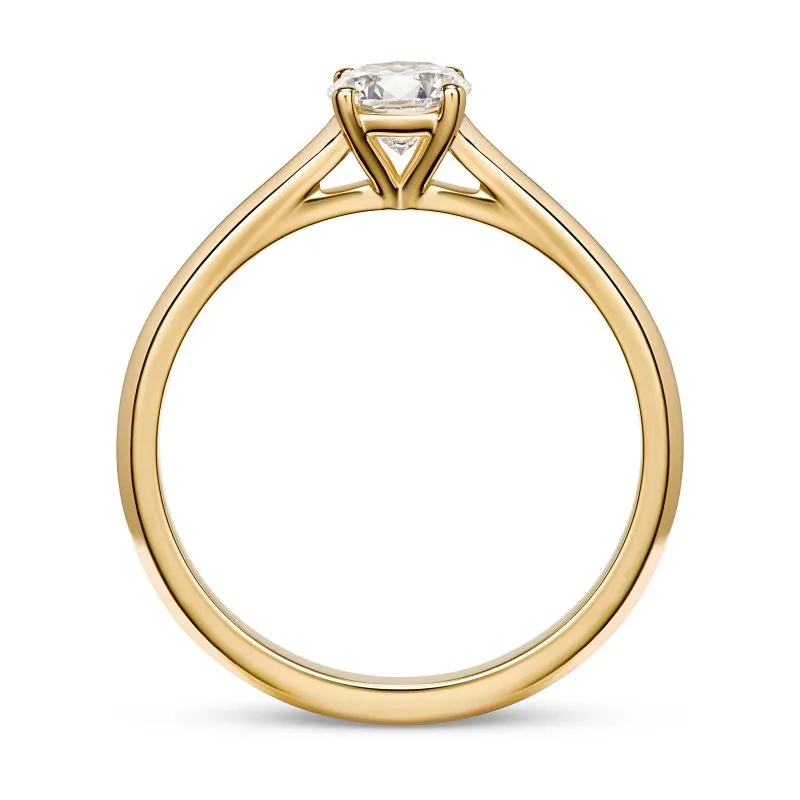 Celestial Sparkle zlatni zaručnički prsten s dijamantom 0.48 - 0.57 ct