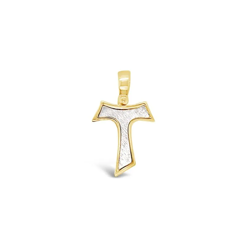 Tau Cross Grace zlatni privjesak