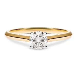 Celestial Sparkle zlatni zaručnički prsten s dijamantom 0.48 - 0.57 ct