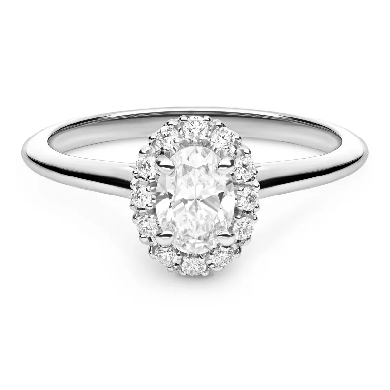 Enchante zlatni zaručnički prsten s dijamantom 0.58 - 0.67 ct