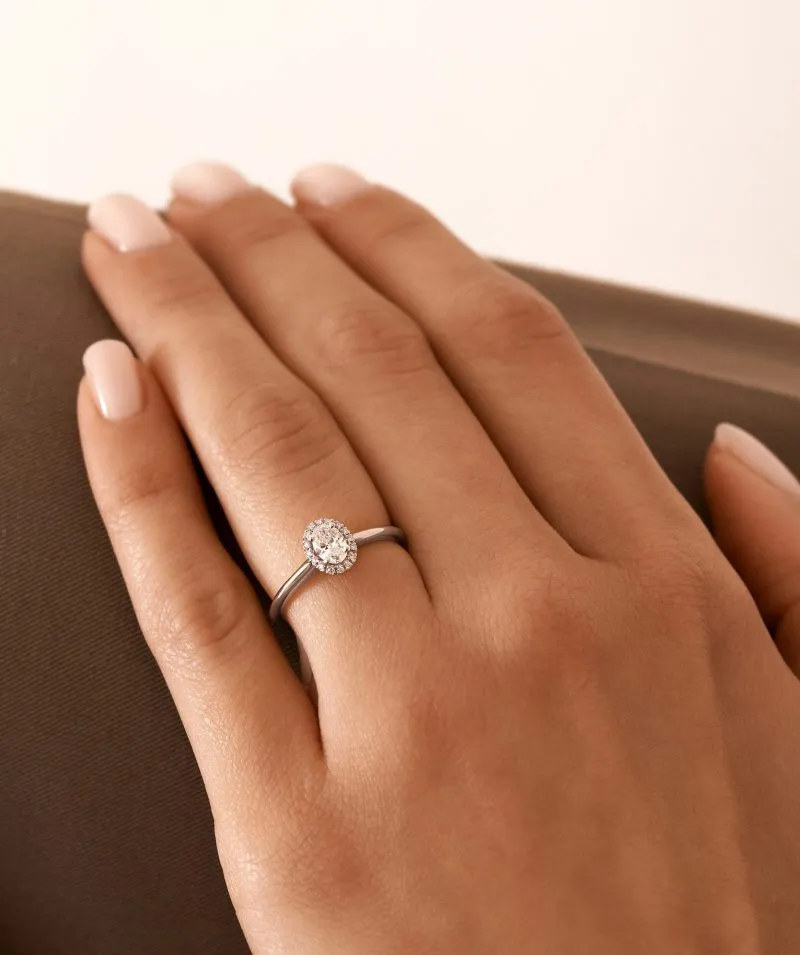 Enchante zlatni zaručnički prsten s dijamantom 0.32 - 0.41 ct