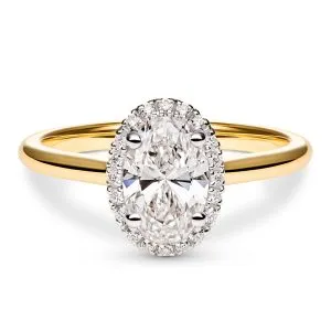 Enchante zlatni zaručnički prsten s dijamantom 1.06 - 1.15 ct