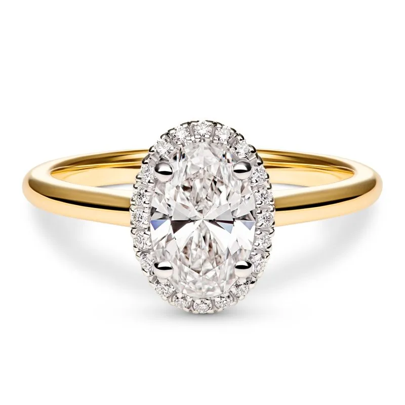 Enchante zlatni zaručnički prsten s dijamantom 1.06 - 1.15 ct