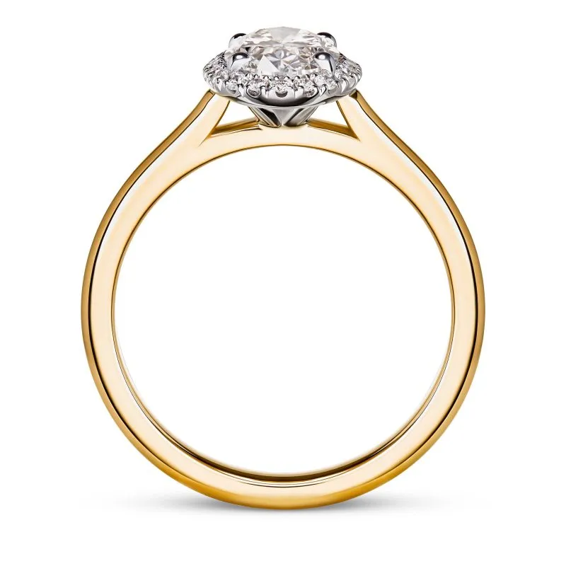 Enchante zlatni zaručnički prsten s dijamantom 1.06 - 1.15 ct