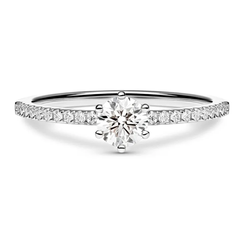 Heavenly Harmony zlatni zaručnički prsten s dijamantom 0.48 - 0.57 ct