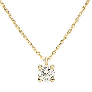 Eterna zlatna ogrlica s dijamantom 0.28 - 0.37 ct