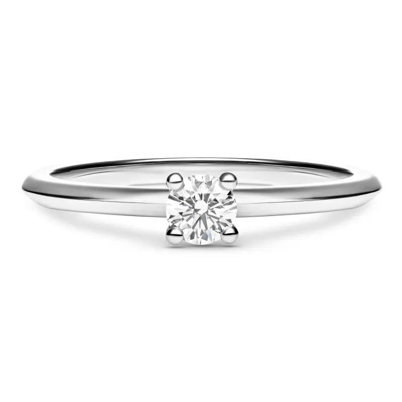 Golden Vow zlatni zaručnički prsten s dijamantom 0.18 - 0.22 ct