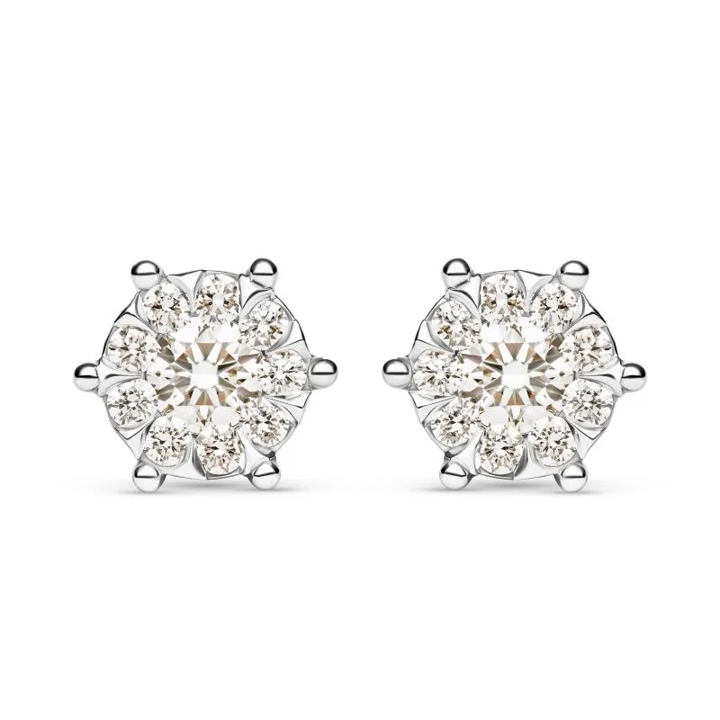Celestial Grace zlatne naušnice s dijamantima 0.65 - 0.74 ct