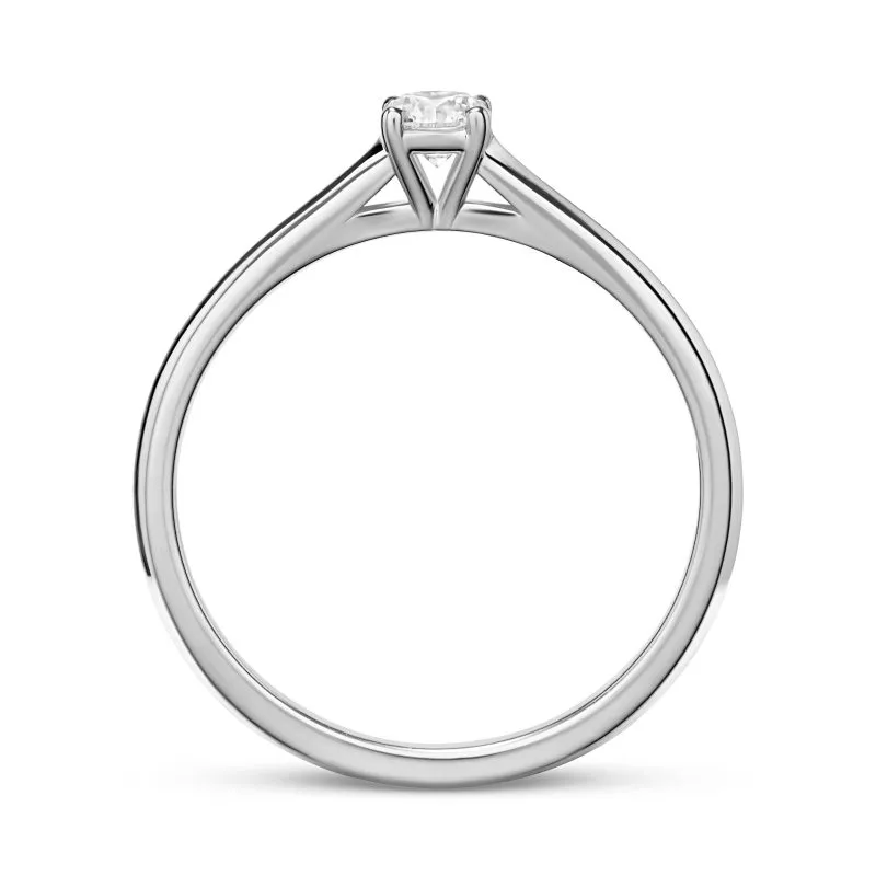 Celestial Sparkle zlatni zaručnički prsten s dijamantom 0.18 - 0.22 ct