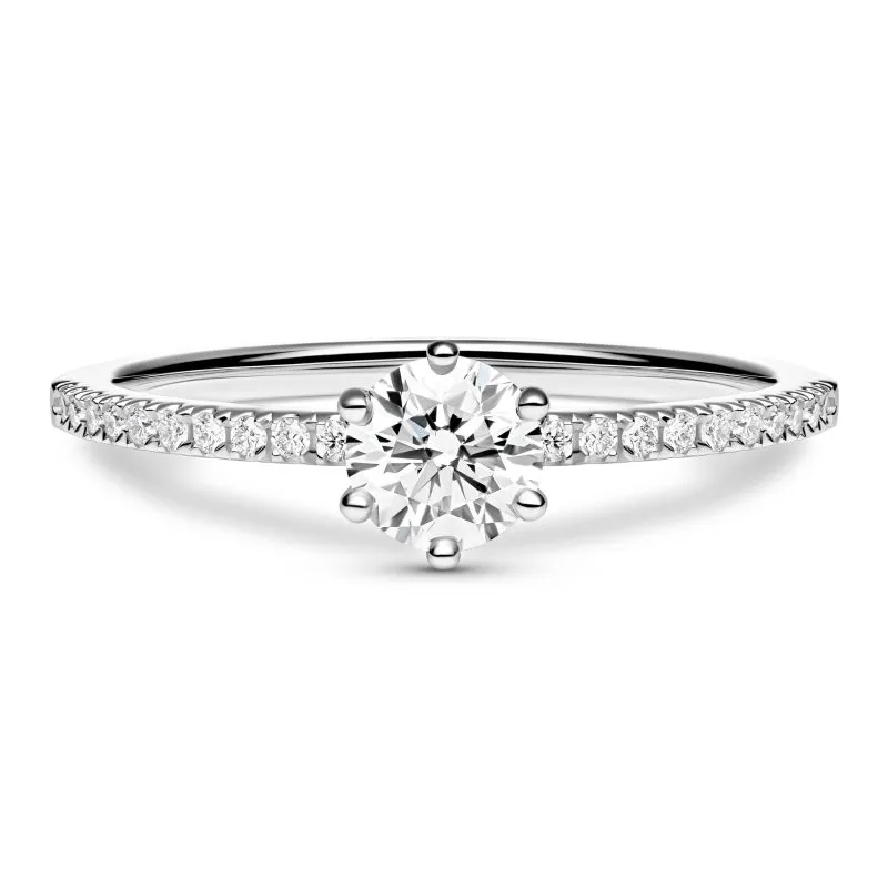 Heavenly Harmony zlatni zaručnički prsten s dijamantima 0.59 - 0.68 ct