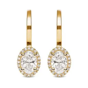 Enchante zlatne naušnice s dijamantima 1.48 - 1.66 ct