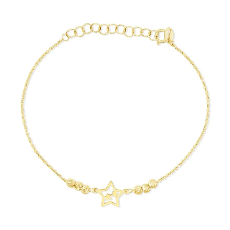Twinkle Star zlatna narukvica