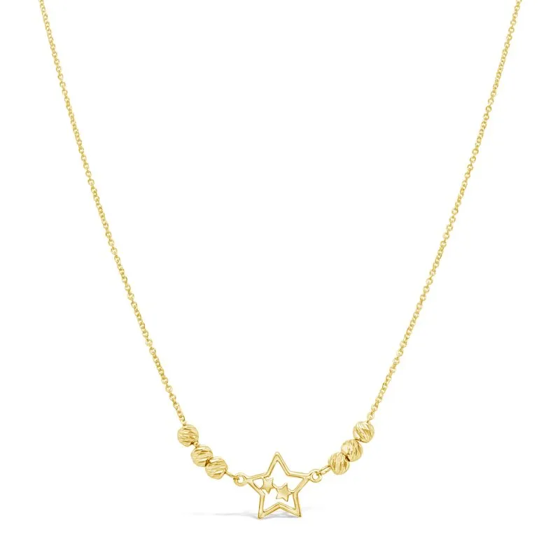 Twinkle Star zlatna ogrlica