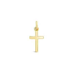 Light Cross zlatni privjesak