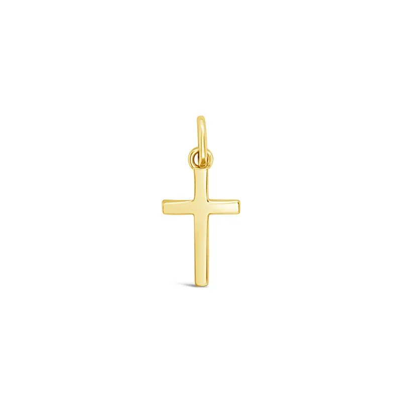 Light Cross zlatni privjesak