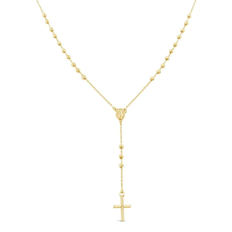 Rosary Duo zlatna ogrlica krunica