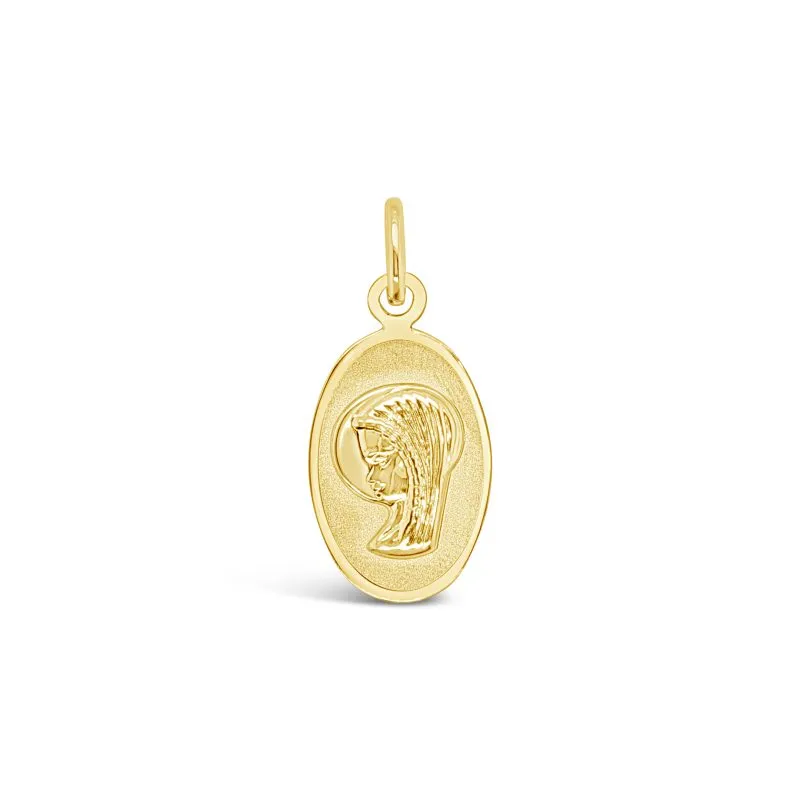 Serenity Medallion zlatni privjesak