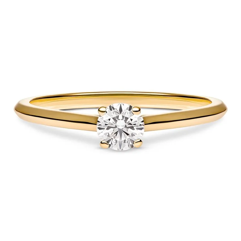 Celestial Sparkle zlatni zaručnički prsten s dijamantom 0.28 - 0.37 ct