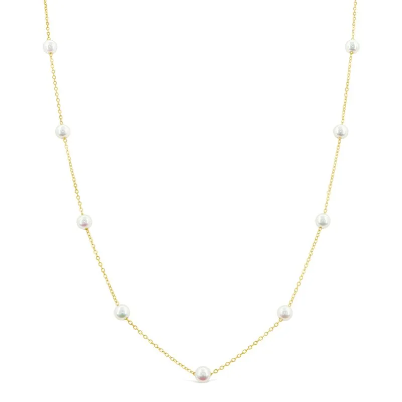 Linea Pearl zlatna ogrlica