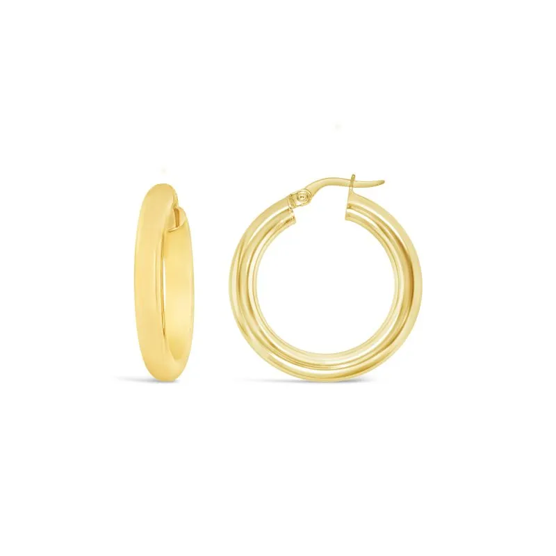 Circle of Elegance Midi zlatne naušnice