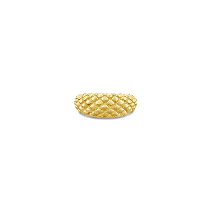 Golden Weave zlatni prsten