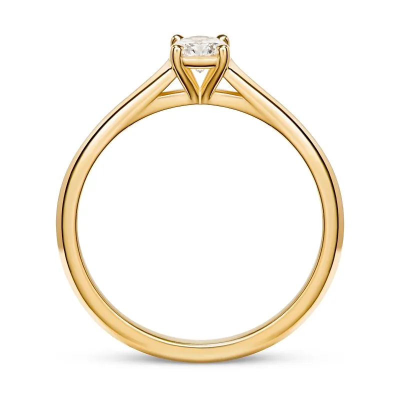 Celestial Sparkle zlatni zaručnički prsten s dijamantom 0.23 - 0.27 ct