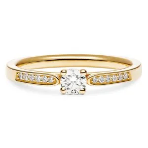 Eternal Luminary zlatni zaručnički prsten 0.23 - 0.28 ct