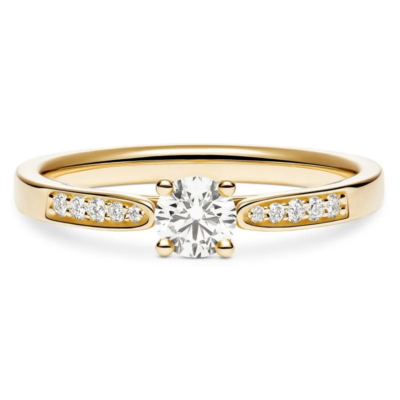 Eternal Luminary zlatni zaručnički prsten 0.34 - 0.43 ct