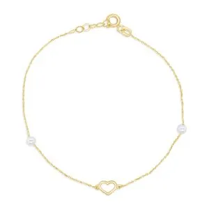 Pearl Love zlatna narukvica