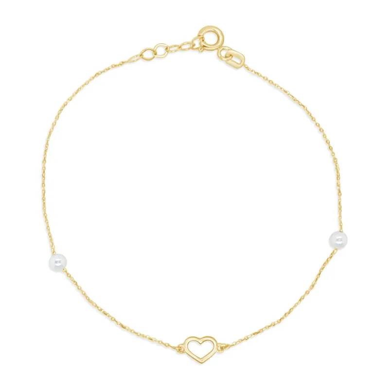 Pearl Love zlatna narukvica