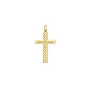Heritage Cross Midi zlatni privjesak