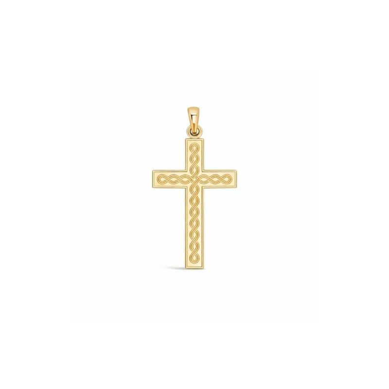 Heritage Cross Midi zlatni privjesak