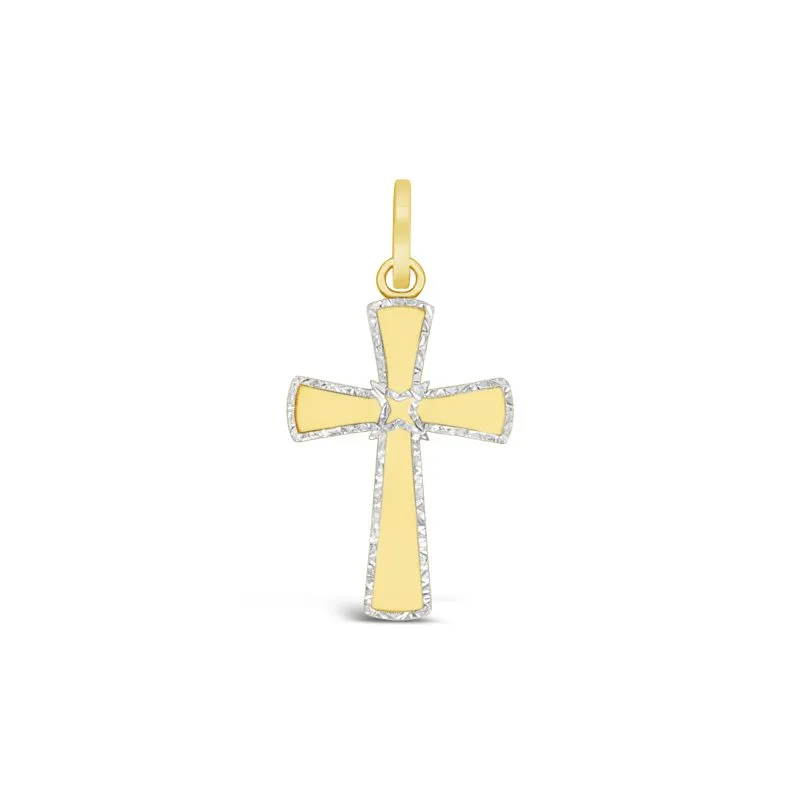 Lumina Cross zlatni privjesak