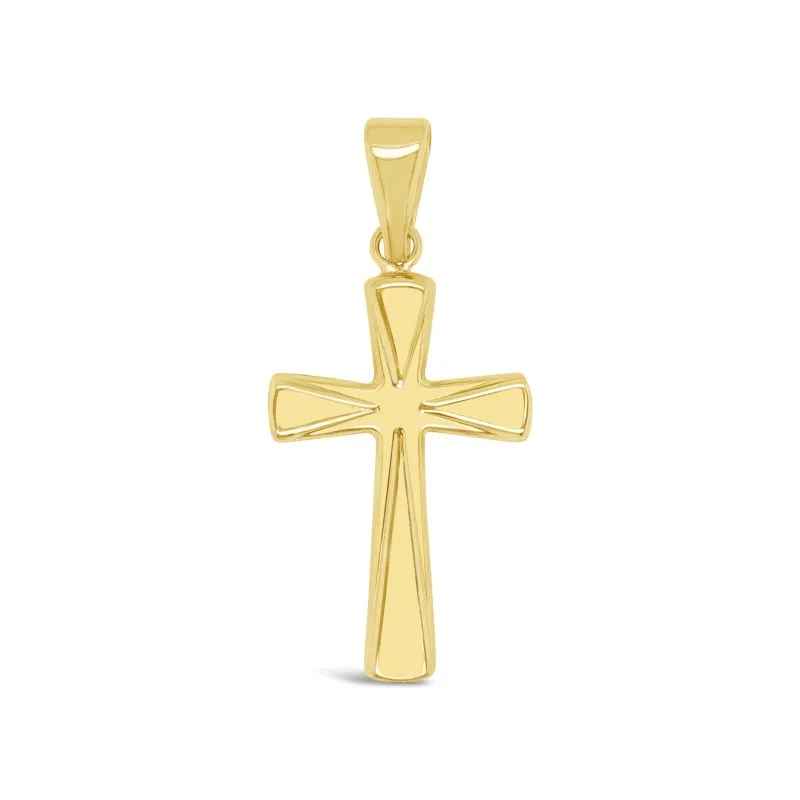 Timeless Cross zlatni privjesak